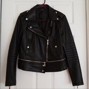 Zara Faux Leather Jacket
